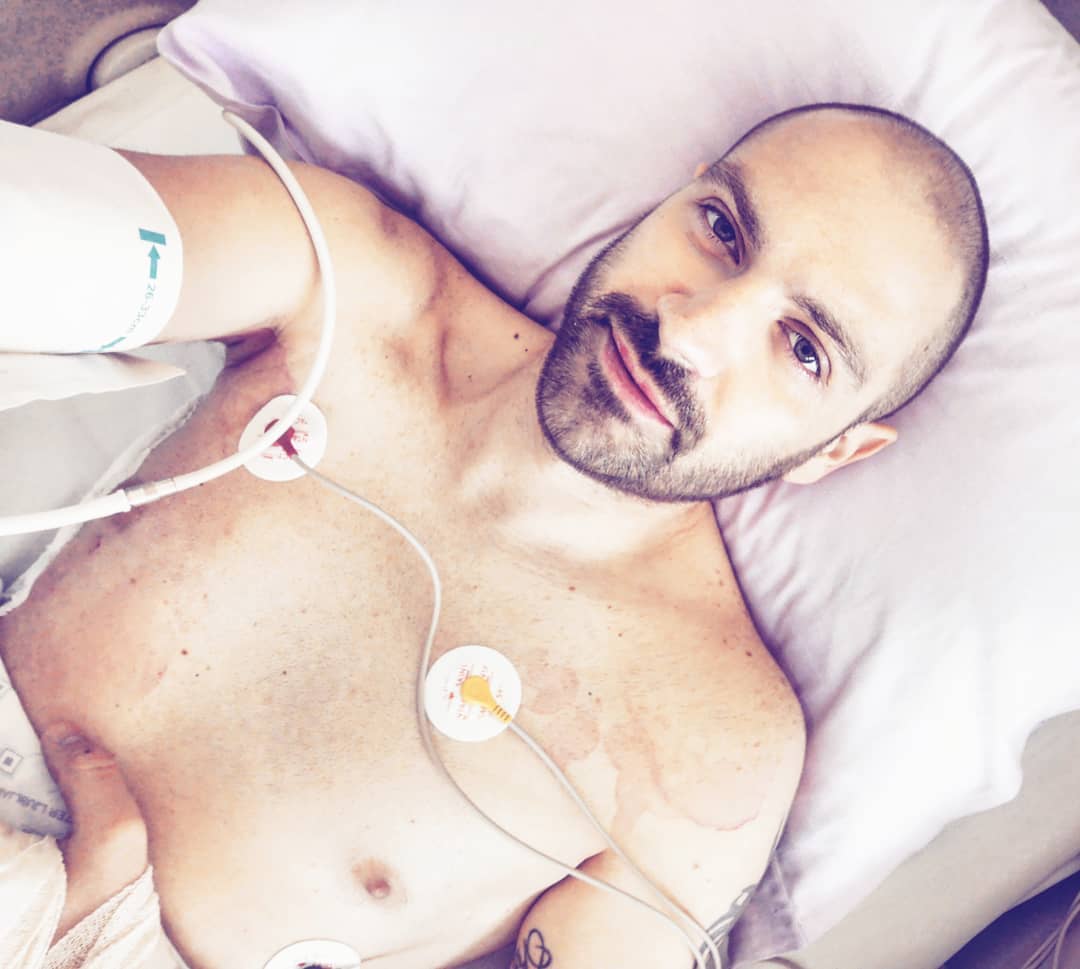 Denis Malačič med zdravljenjem raka