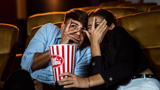 couple close at scary movie