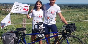 Oče in hči prekolesarila Francijo in se vpisala v Guinessovo knjigo rekordov