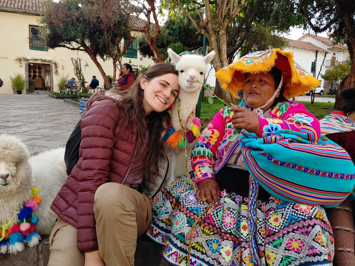 Lina Ivanetič na potovanjih