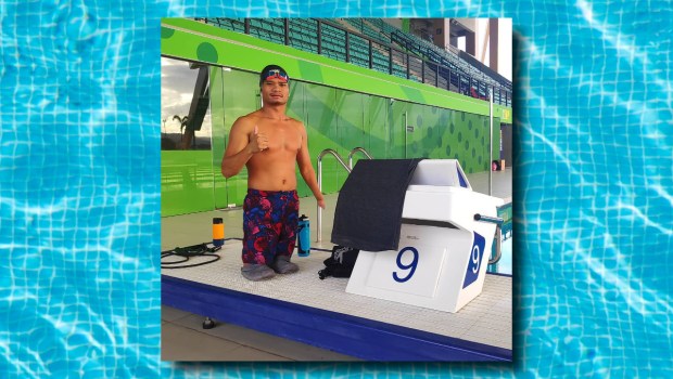 Ernie Gawilan, Summer Paralympics swimming champion