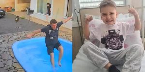 Je krst čudežno rešil dečka pred posledicami utopitve?