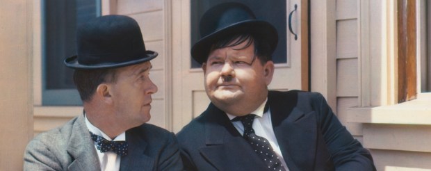Stan Laurel and Oliver Hardy, 1938
