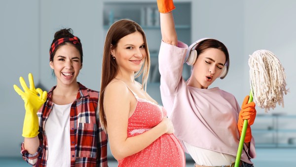 Nesting party for pregnant woman