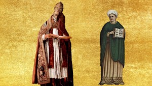 St. Gregory the Great and his mother St. Sylvia