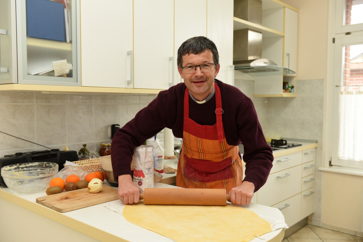 Marko Čižman v kuhinji