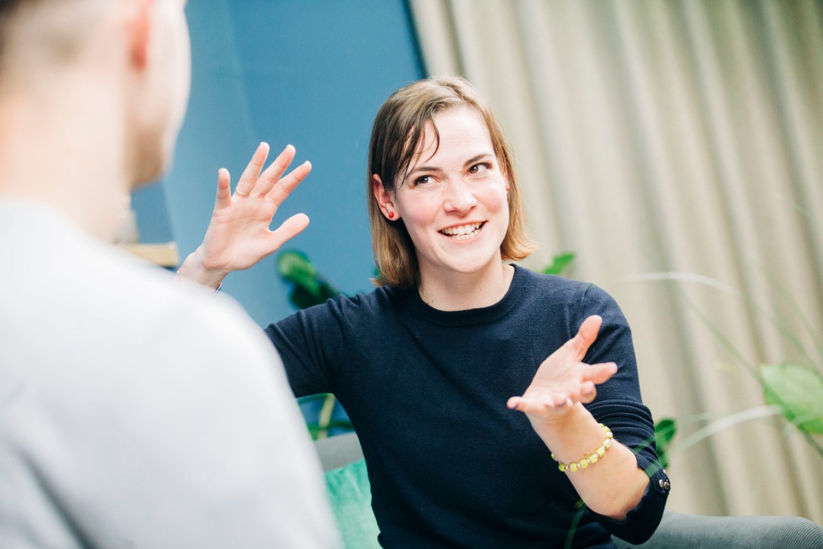 Lucija Čakš v oddaji Reflektor