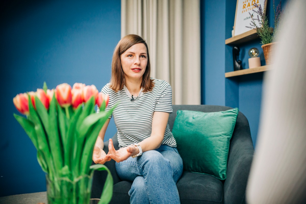 Lucija Firbas v oddaji Reflektor