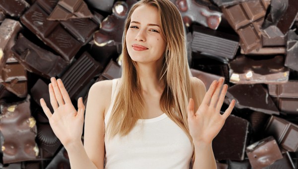 No give up chocolate Lent