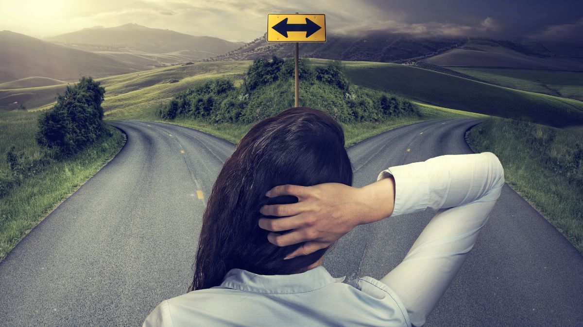 decision road direction