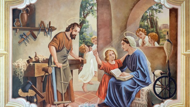 St. Joseph angels Holy Family Nazareth