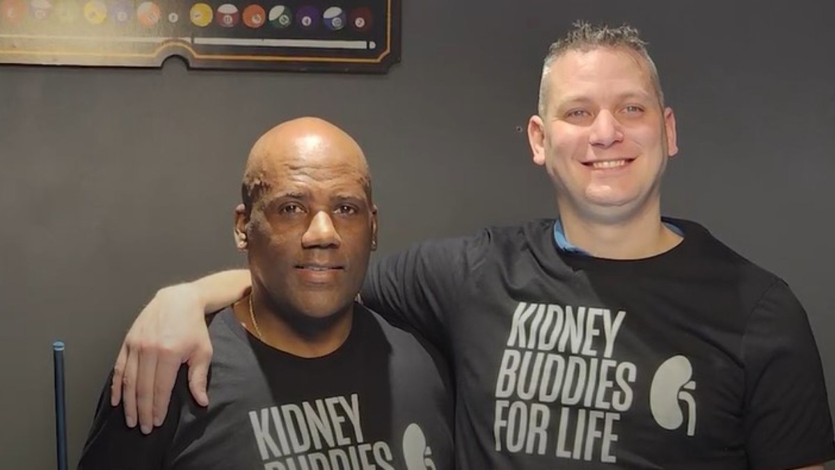 James and Russ kidney transplant