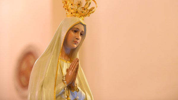 Mary statue