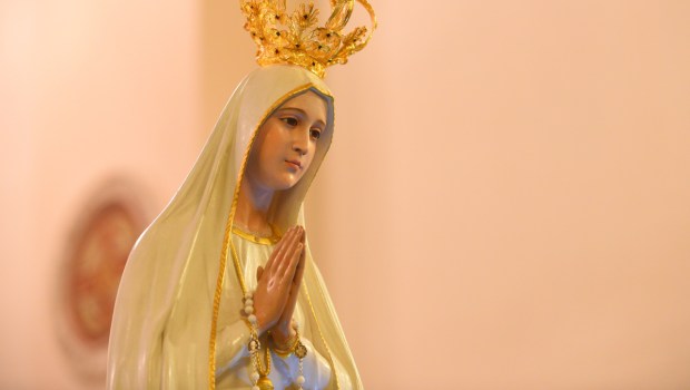 Mary statue