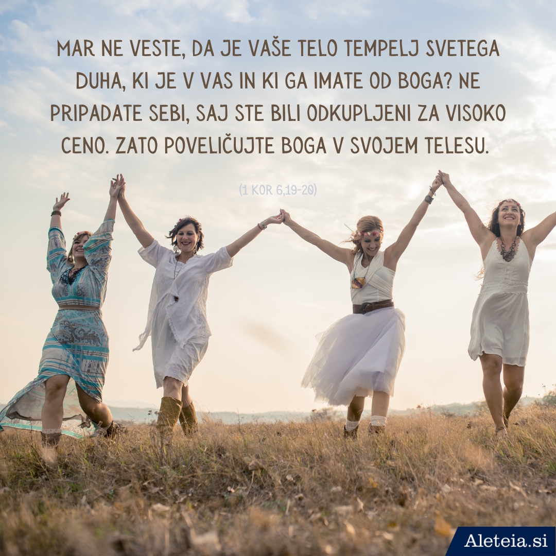 5 svetopisemskih citatov za telesno samopodobo