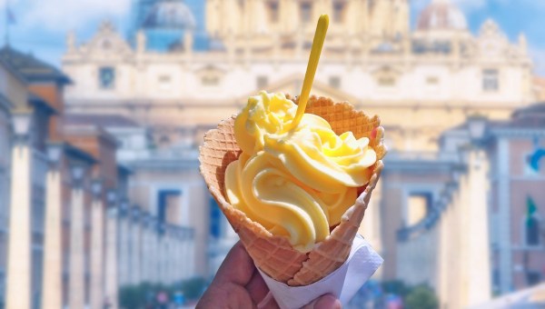 Gelato at the Vatican