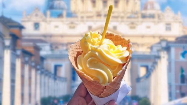 Gelato at the Vatican