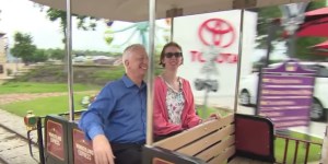 Oče za hčer s posebnimi potrebami zgradil prilagojen zabaviščni park