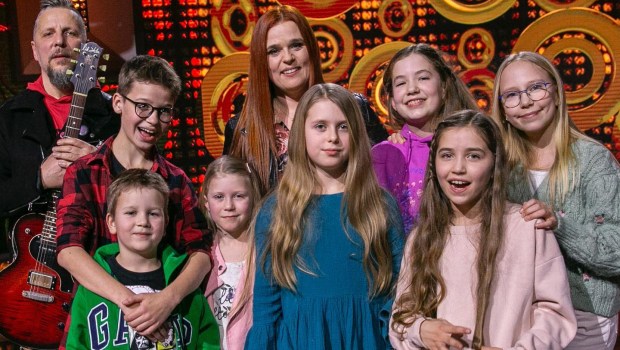 Sylwia Piotrowska i dzieci