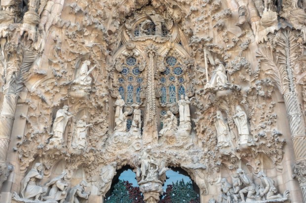 the nativity facade sagrada familia