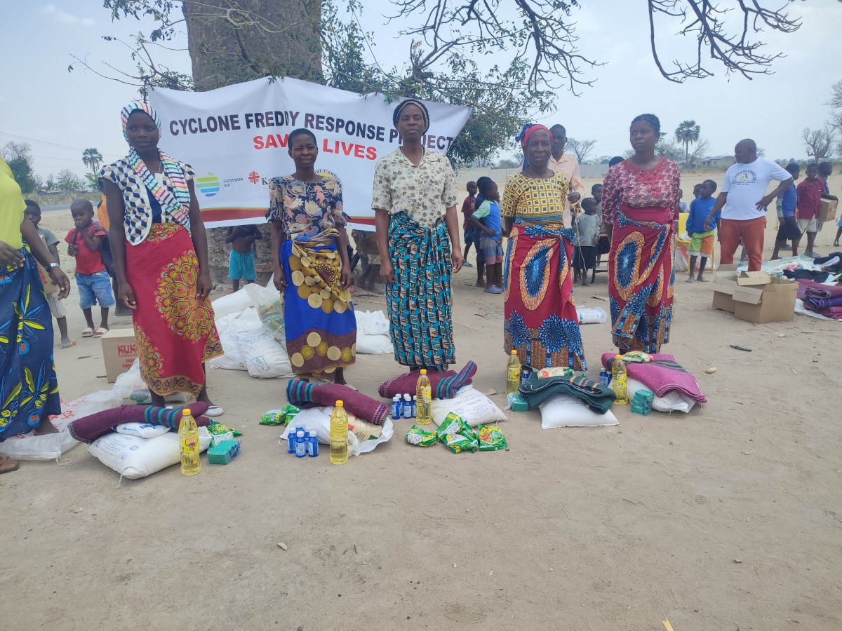 Pomoč Slovenske Karitas v Malaviju po ciklonu Freddy