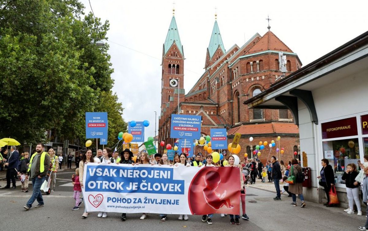 Pohod za življenje v Mariboru