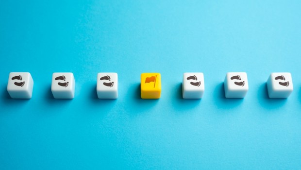 Each step brings closer to destination