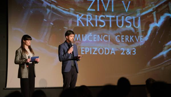 Premiera serije Zivi v Kristusu; Studio Siposh