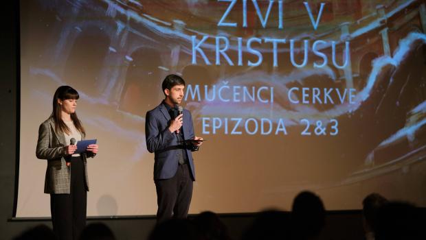 Premiera serije Zivi v Kristusu; Studio Siposh