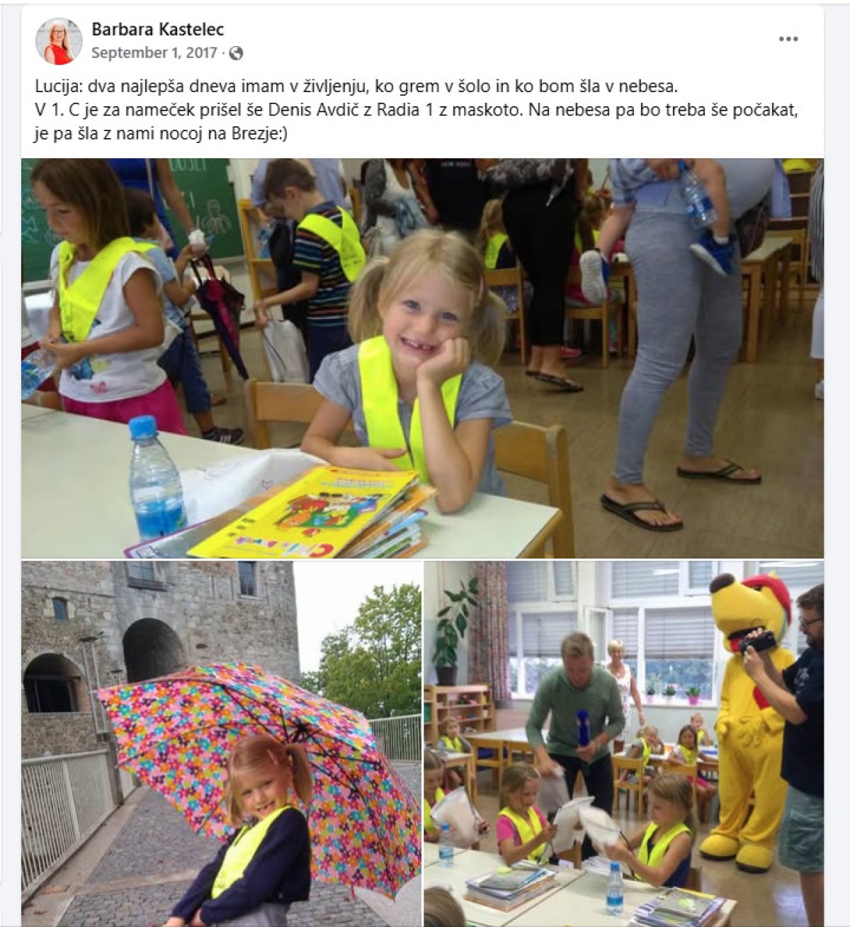 lucija prvi solski dan
