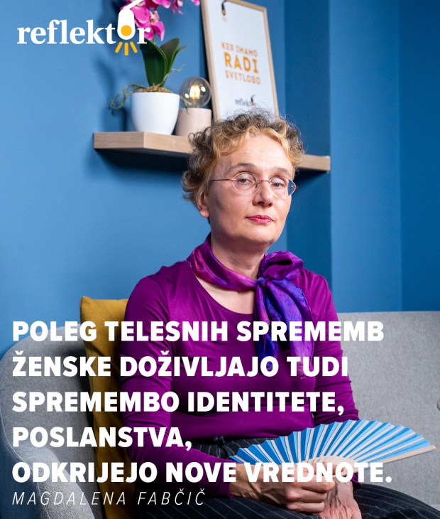 Oddaja Reflektor; perimenopavza