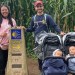 Camino malo drugače: udeležila sta se ga z dvema otrokoma v vozičku in tretjim na poti