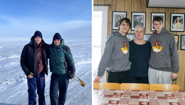 Jaka Mojskerc in Timotej Cvirn