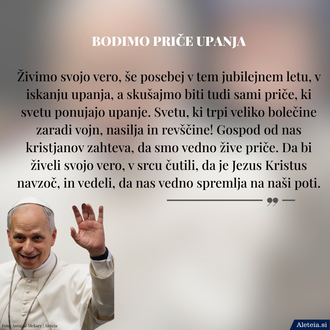Misli papeza Leona XIV.