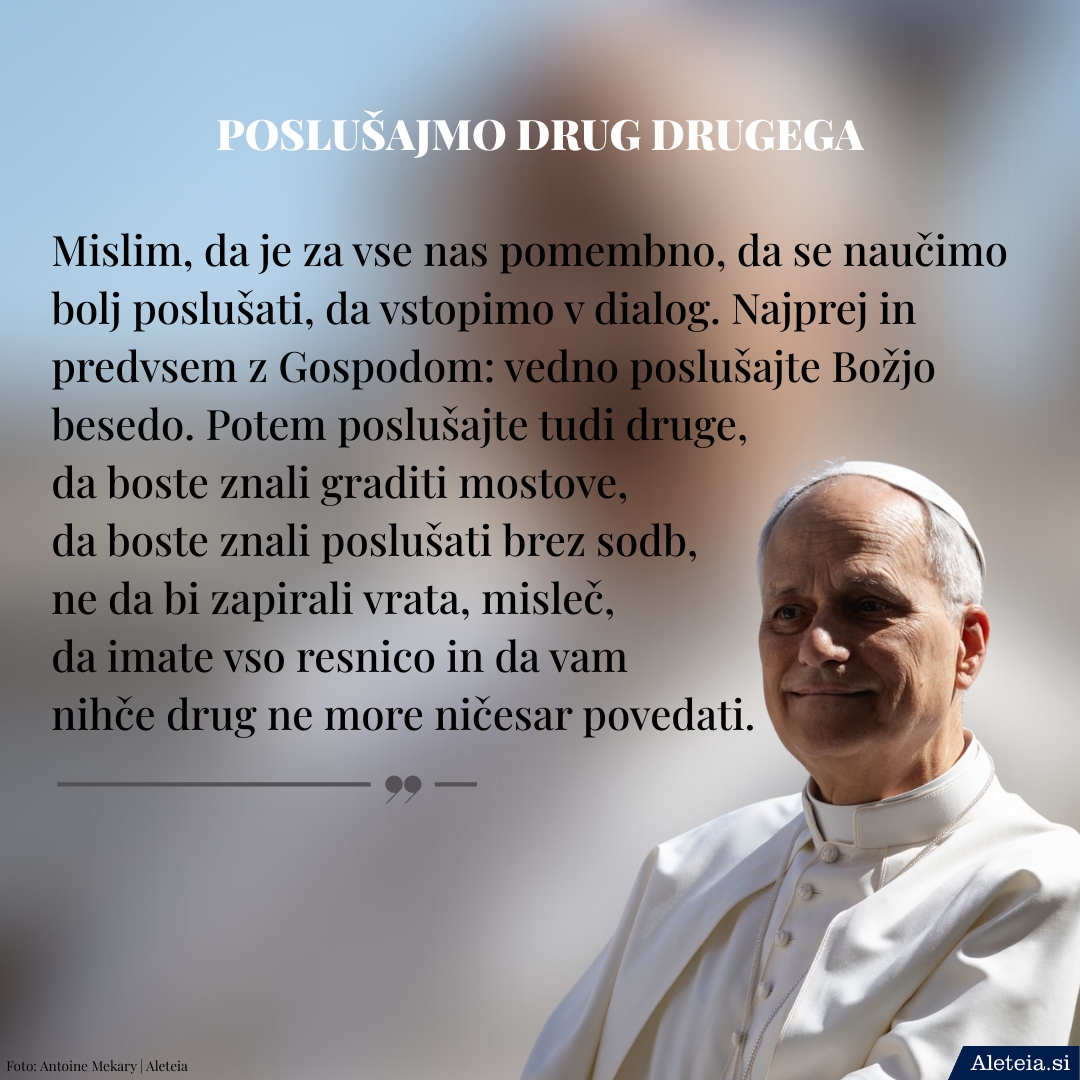 Misli papeza Leona XIV.
