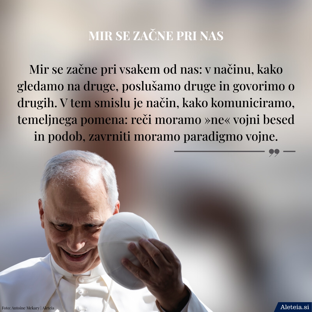 Misli papeza Leona XIV.