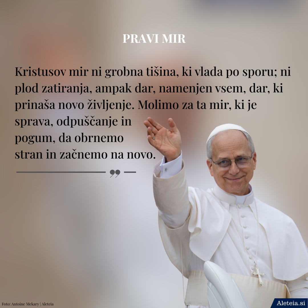 Misli papeza Leona XIV.