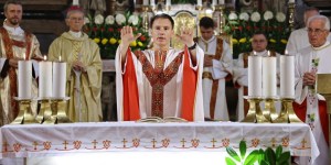Brat Ambrož Brezovšek v Celju podelil prvi novomašni blagoslov