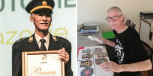 Kljub dvojni presaditvi ostaja navdušen nad življenjem in srčen gasilec
