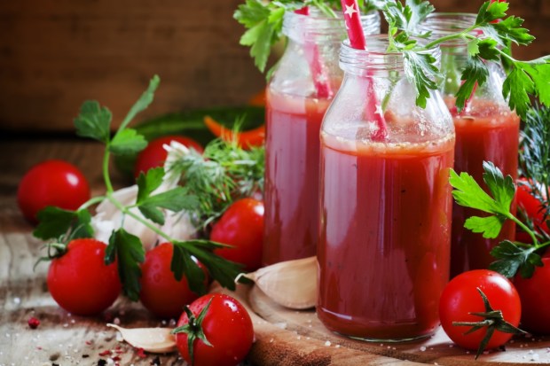 Smoothies of tomatoes