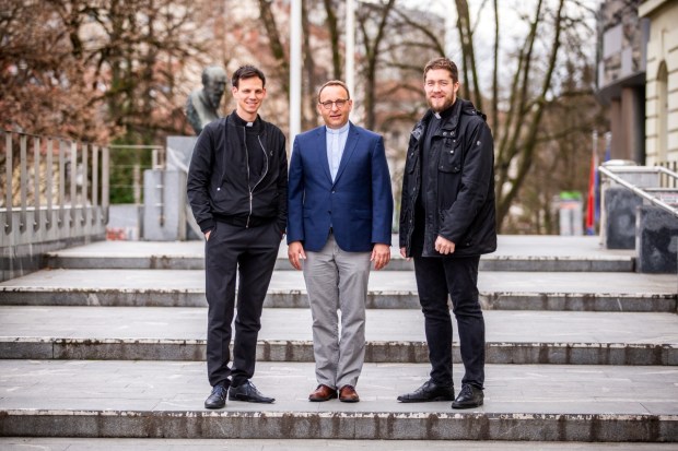 Peter Cemazar, Damjan Ristic in Matevz Mehle