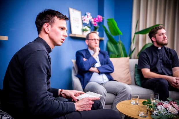 Peter Cemazar, Damjan Ristic in Matevz Mehle
