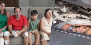 Družina preživela hudo nesrečo in se zahvaljuje Bogu, ker jih je zaščitil