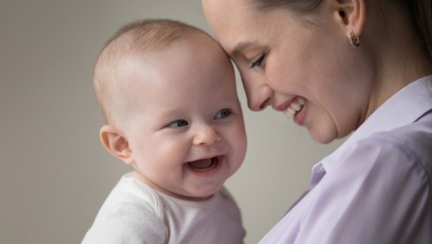 mother and baby girl