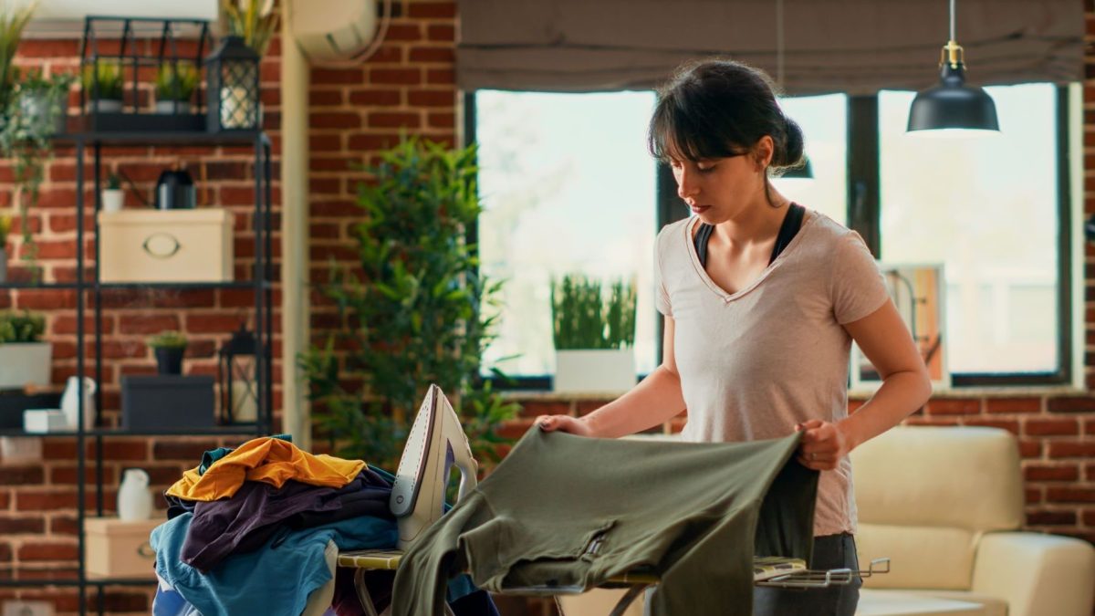ironing
