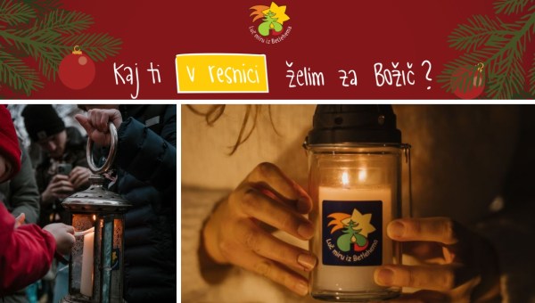 Corner Item Image - Med nas znova prihaja Luč miru iz Betlehema