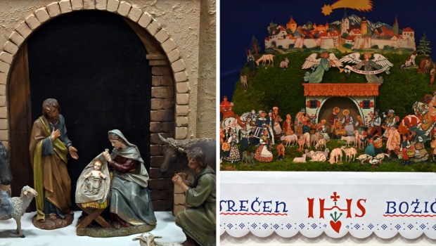 razstava jaslic galerija družina