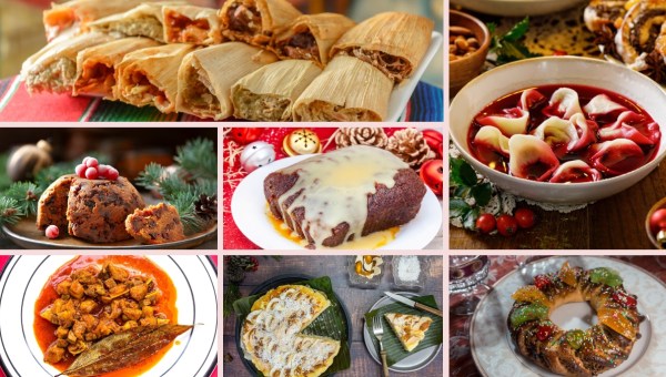 Traditional christmas dishes