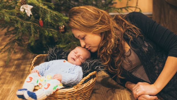newborn christmas tree
