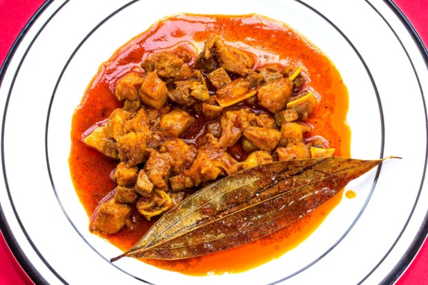 Delicious and Spicy Goan Pork Sorpotel